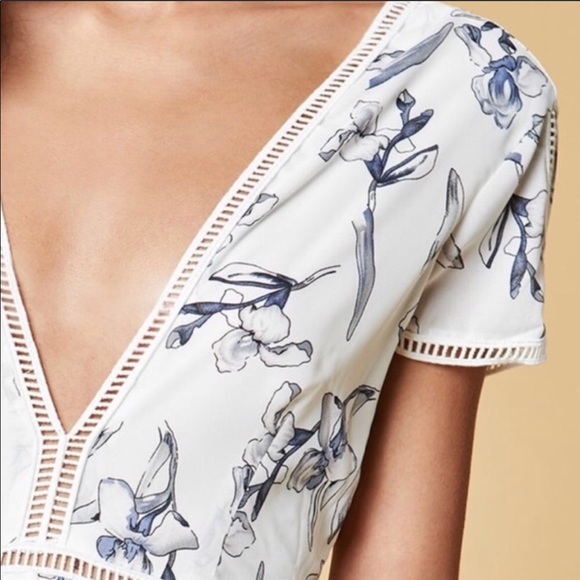 Lucca Lace V Neck Floral Maxi Dress - Picture 2 of 7